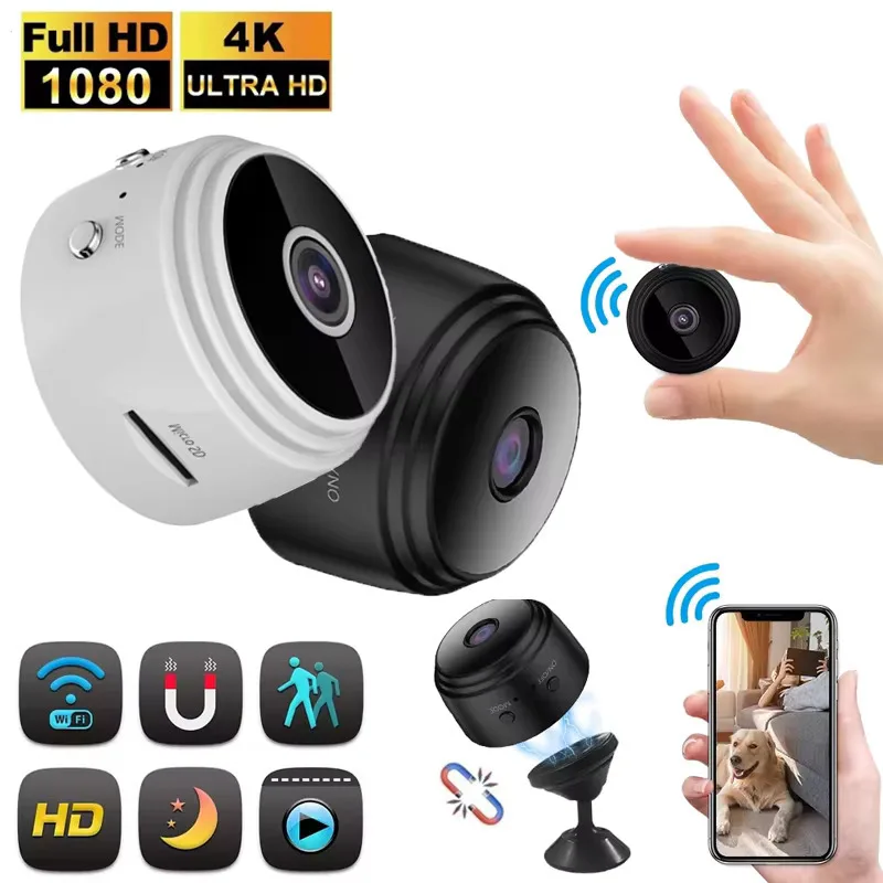Home Security Monitoring Service - A9 كاميرا واي فاي صغيرة عن