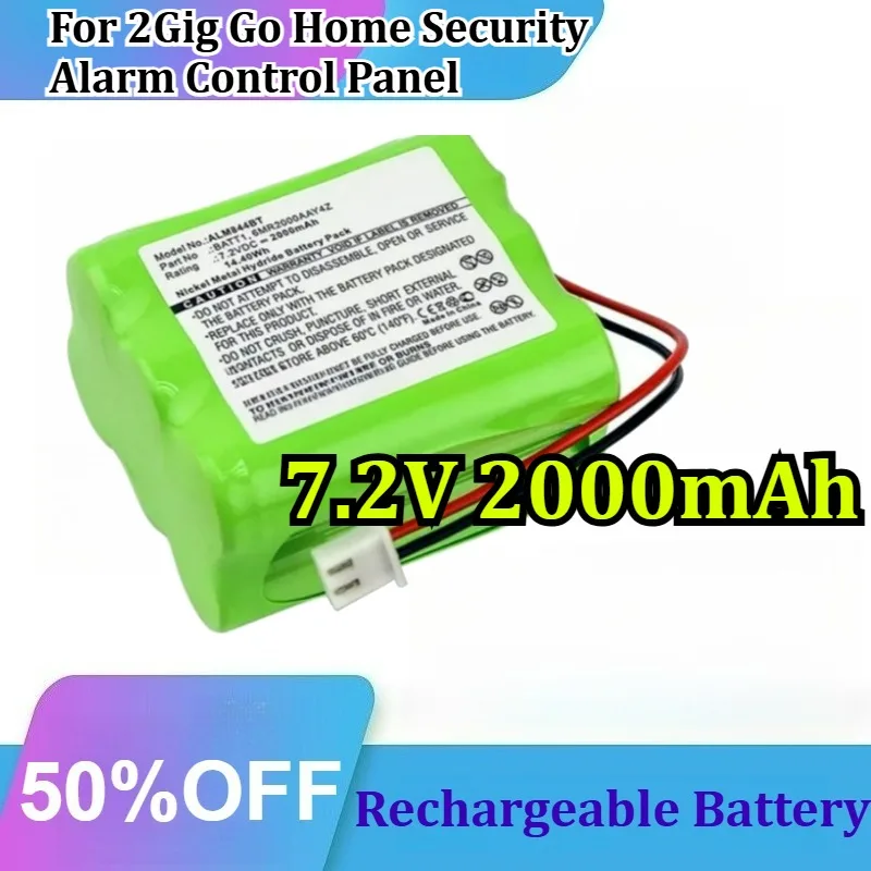Home Security Battery Replacement - بطارية بديلة قابلة لإعادة الشحن لجهاز