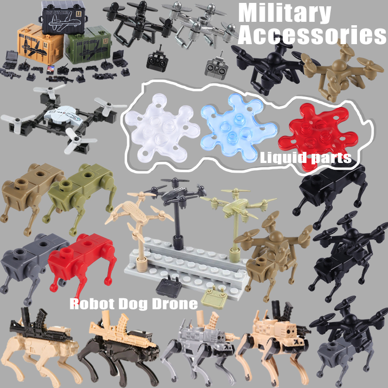 Home Security Robot Dog - WW2 الملحقات العسكرية الطائرات بدون طيار