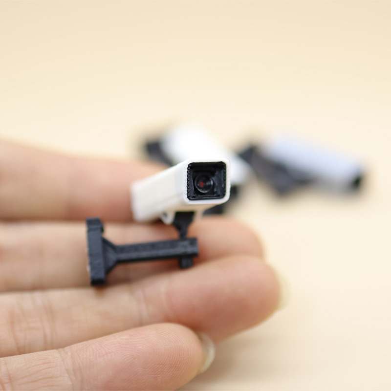 Home Security With Camera - كاميرا مراقبة مصغرة بمقياس 1/12 لديكور