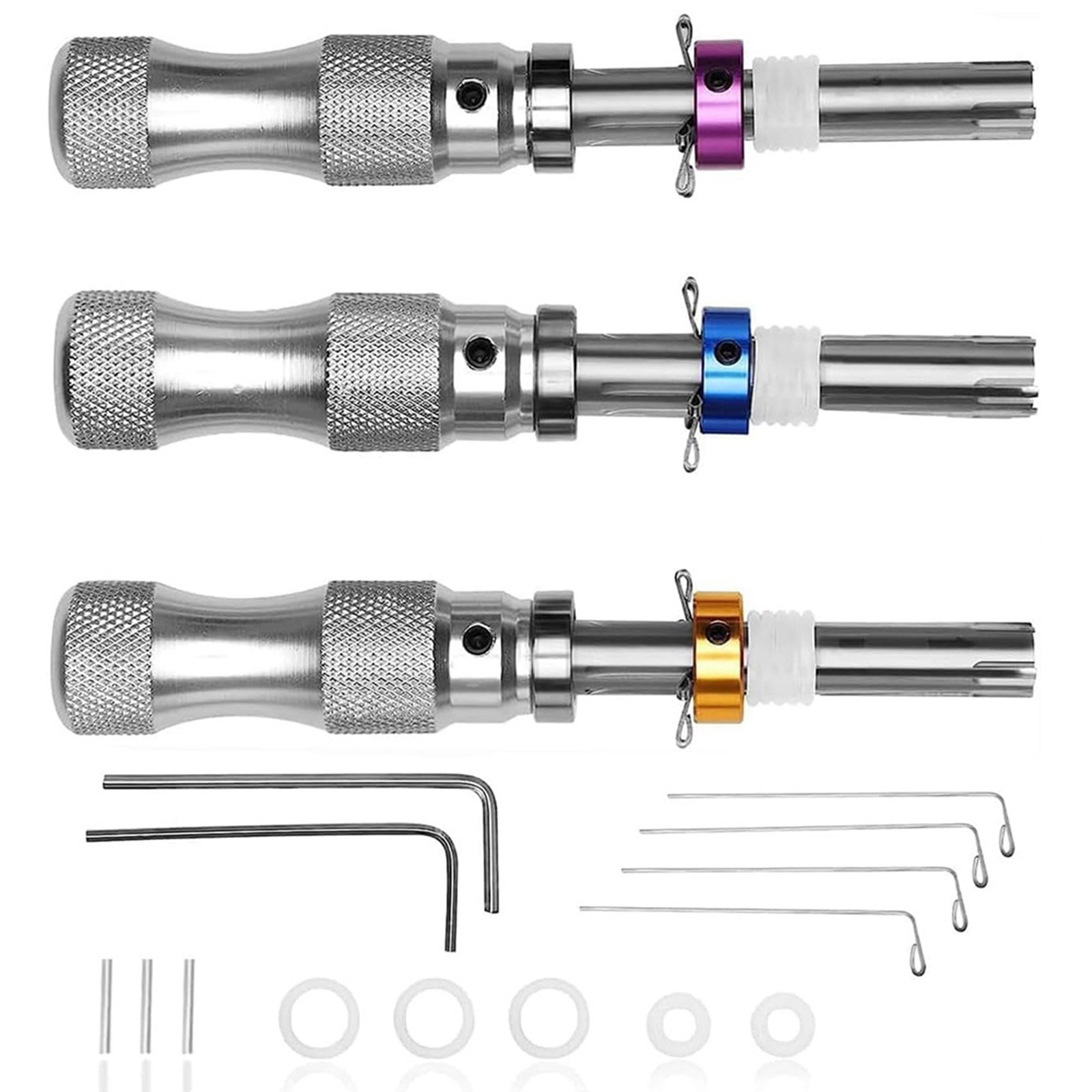 Lock Picking Set - مجموعة اختيار القفل الأنبوبي للمبتدئين والأقفال