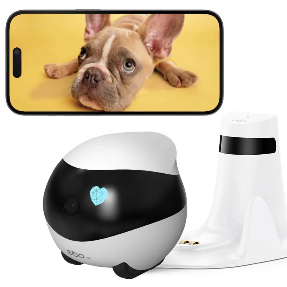 Home Security Robot Dog - SE كاميرا روبوت للكلاب القط الطفل