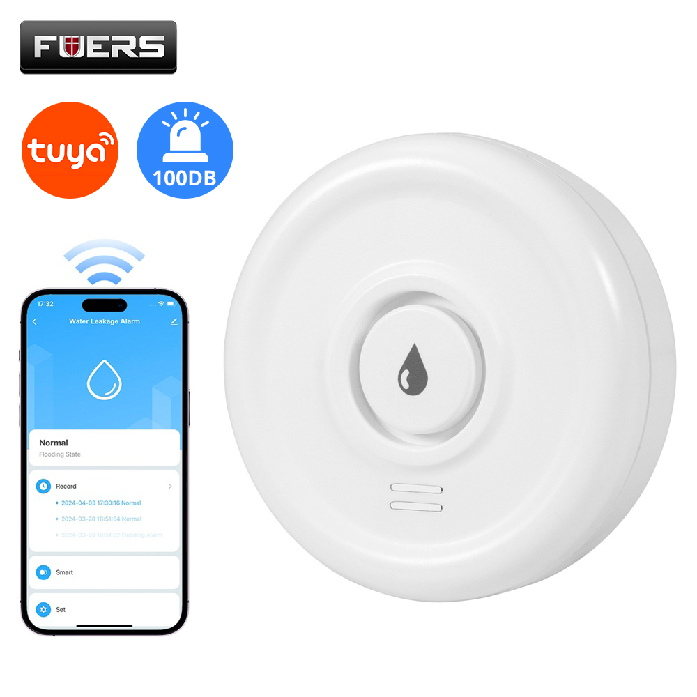 Home Security Installation - Fuers كاشف تسرب المياه إنذار المنزل
