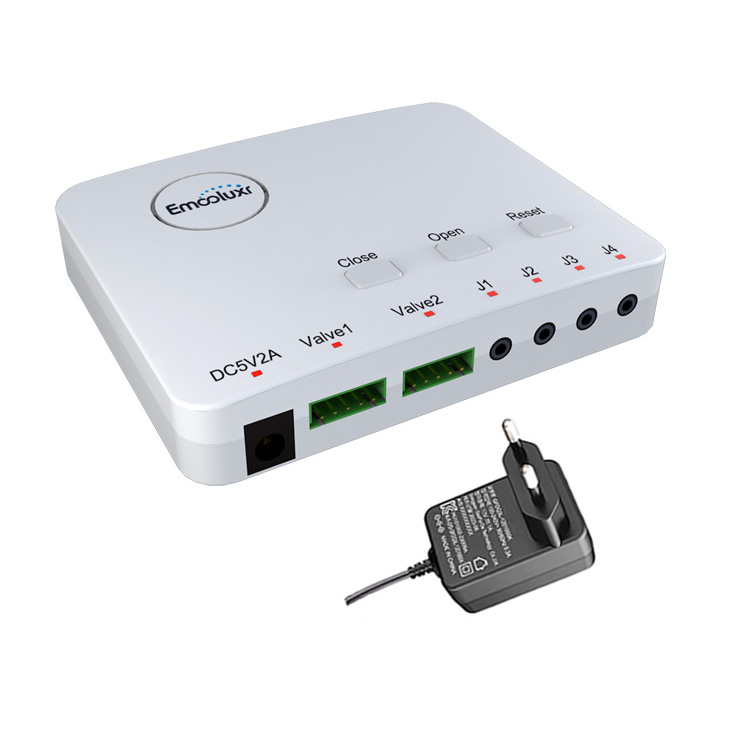 Home Security Battery - كاشف تسرب المياه، يعمل بالبطاريات وقابس