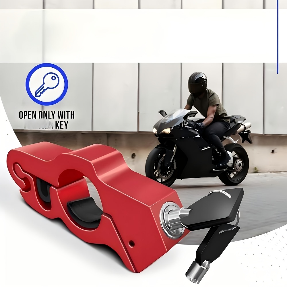 Home Security Battery - قفل دواسة الوقود والفرامل المحمول من