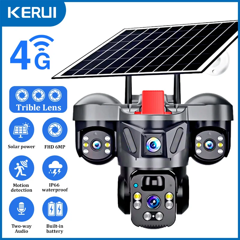 Home Security Tips - KERUI V380 Pro في الهواء الطلق