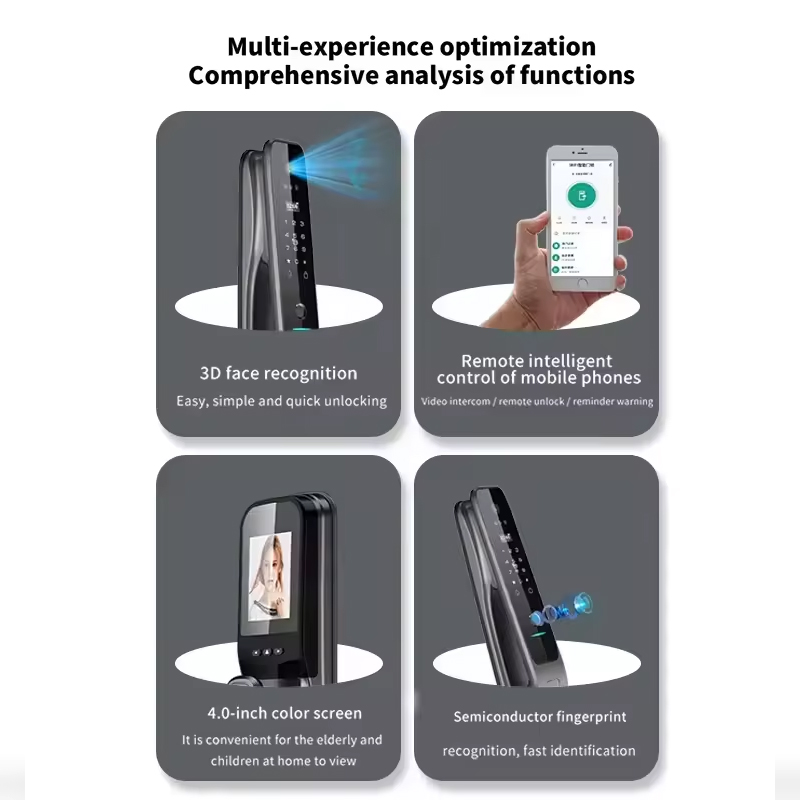 قفل باب ذكي HX5 مع التعرف على  - مراجعة Home Security Door وسعره