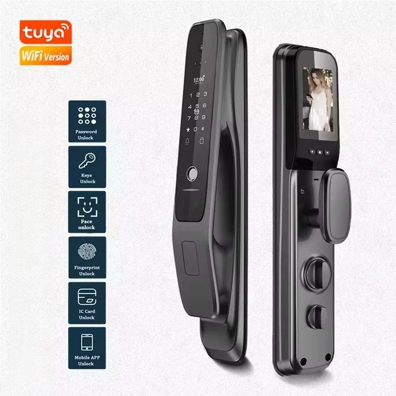 قفل باب ذكي HX5 مع التعرف على  - مراجعة Home Security Door وسعره