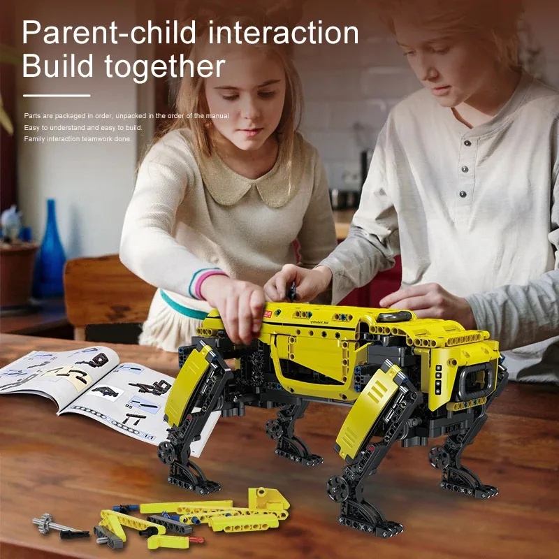 مولد كينج 15066/15075 ألعاب رو - مراجعة Home Security Robot Dog وسعره