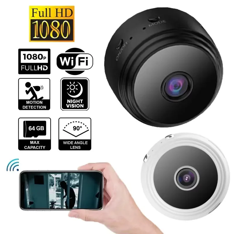 A9 كاميرا واي فاي صغيرة عن بعد - مراجعة Home Security Monitoring Service وسعره