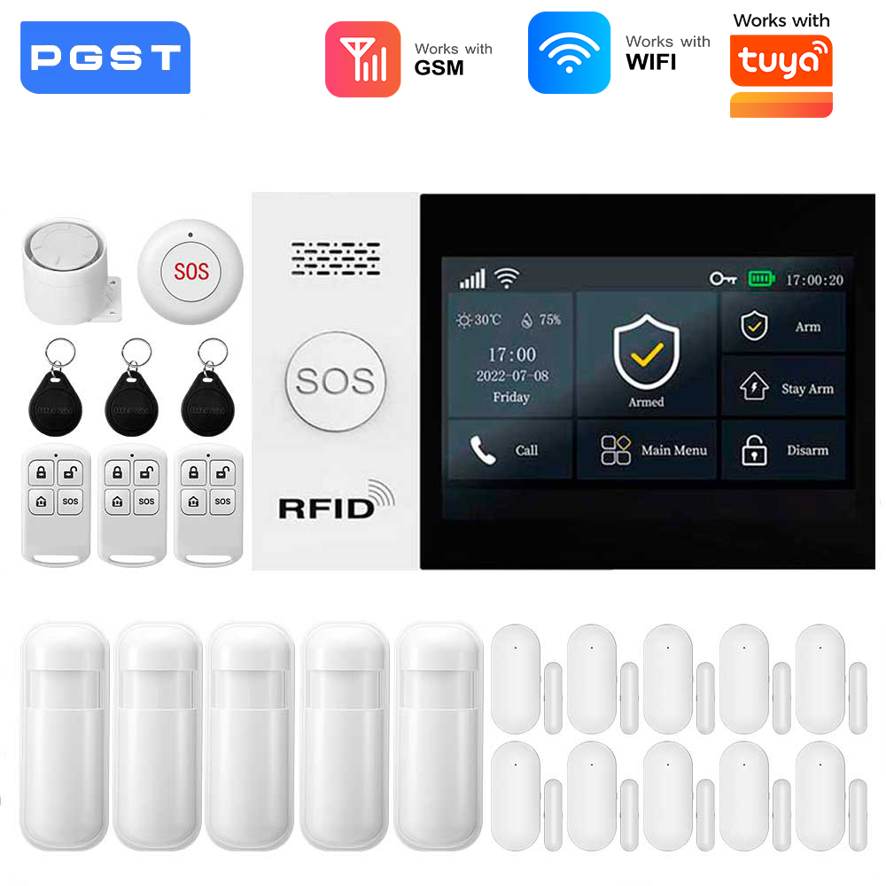 نظام إنذار ذكي بتقنية واي فاي  - مراجعة Home Security No Wifi وسعره