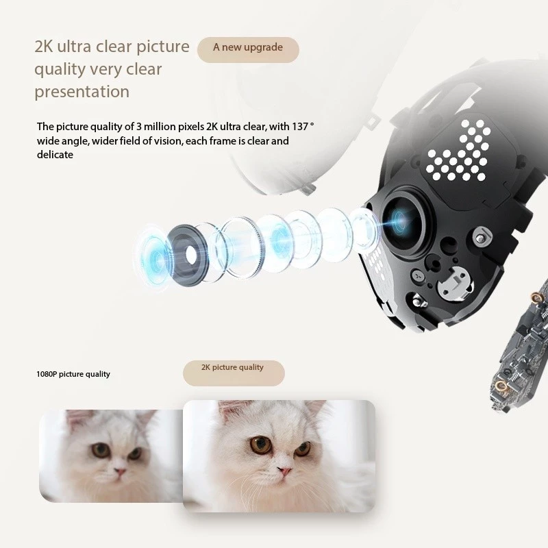 Enabot EBO AIR 2 رفيق روبوت 2K - مراجعة Home Security Robot Dog وسعره