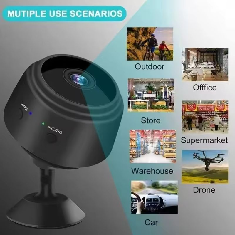 كاميرا واي فاي صغيرة بدقة 1080 - مراجعة Home Security Monitoring Service وسعره