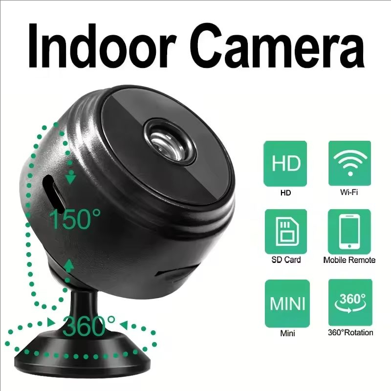 كاميرا واي فاي صغيرة بدقة 1080 - مراجعة Home Security Monitoring Service وسعره