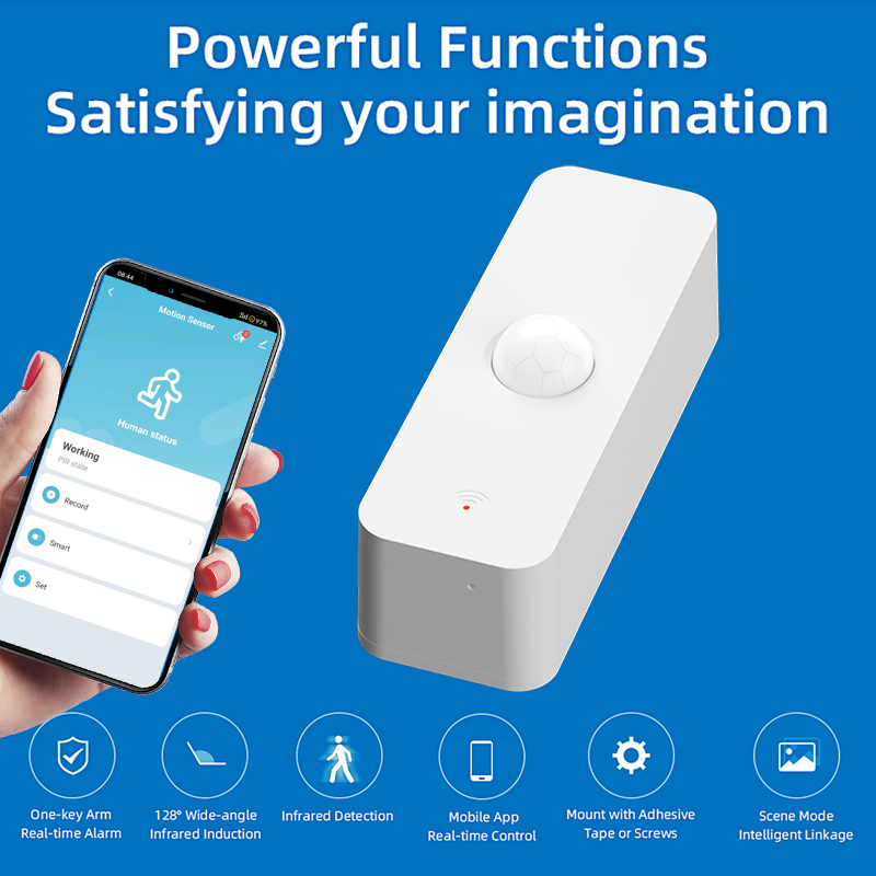 Tuya WiFi Zigbee PIR محس حركة  - مراجعة Home Security Technology وسعره