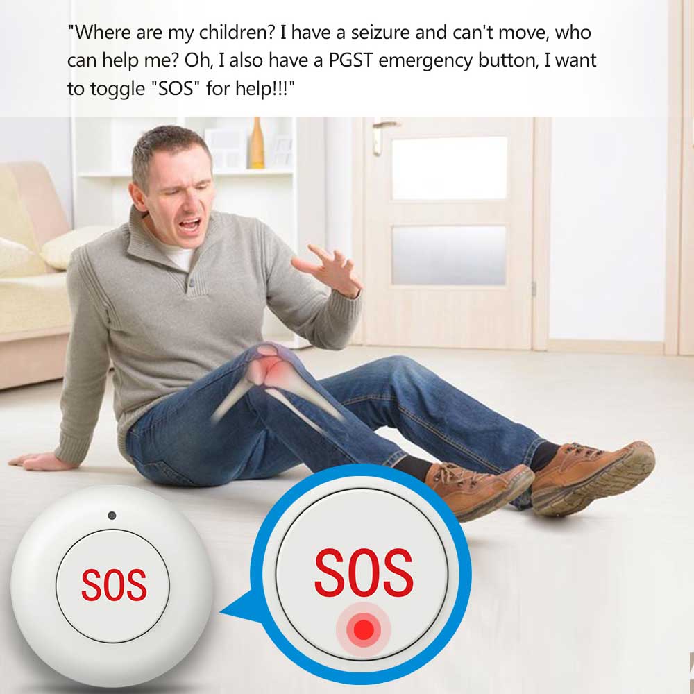 زر SOS لاسلكي ذكي لأمان المنزل - مراجعة Home Security Installation وسعره