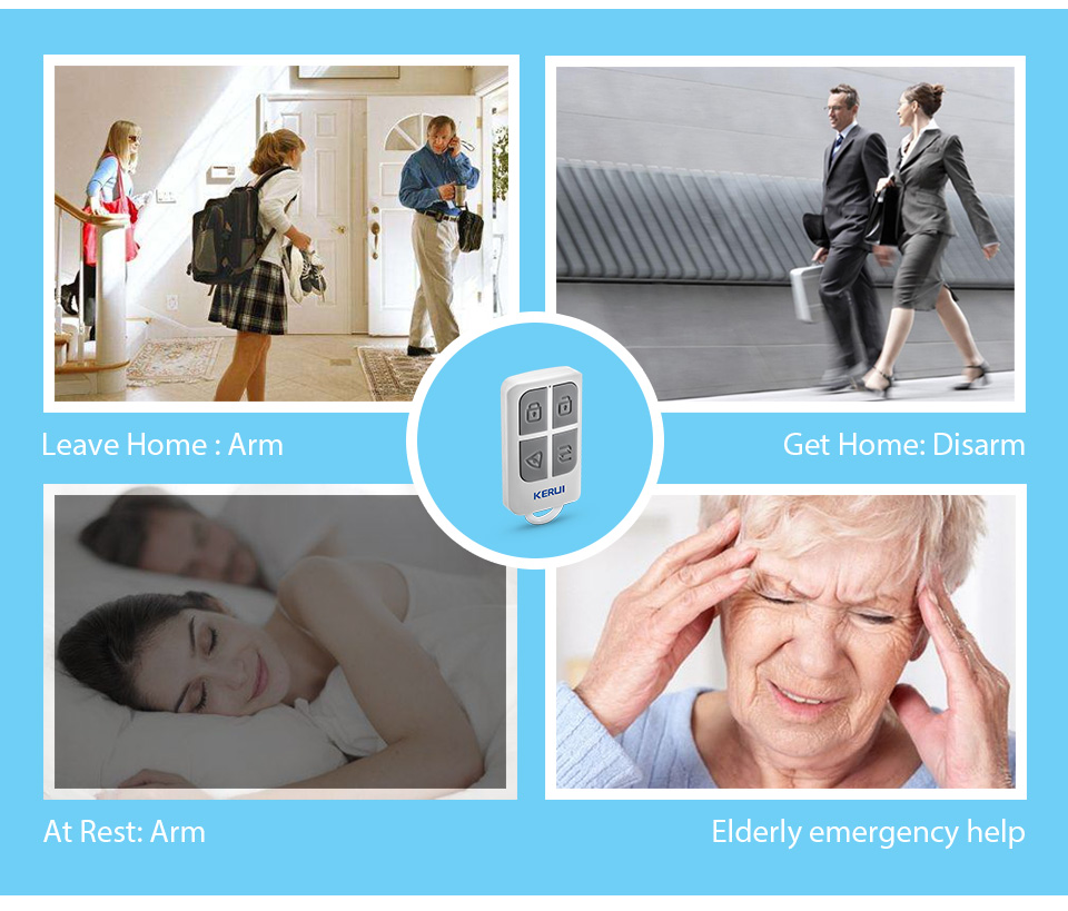 KERUI اللاسلكية عالية الأداء ا - مراجعة Home Security Tips وسعره
