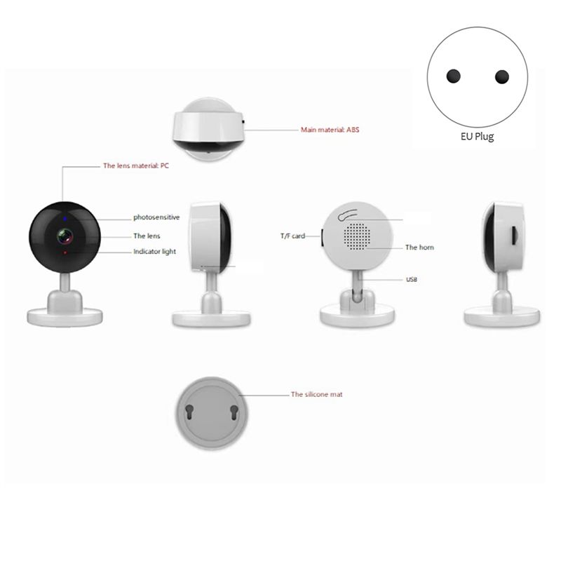 كاميرا واي فاي داخلية أساسية م - مراجعة Home Security With Camera وسعره