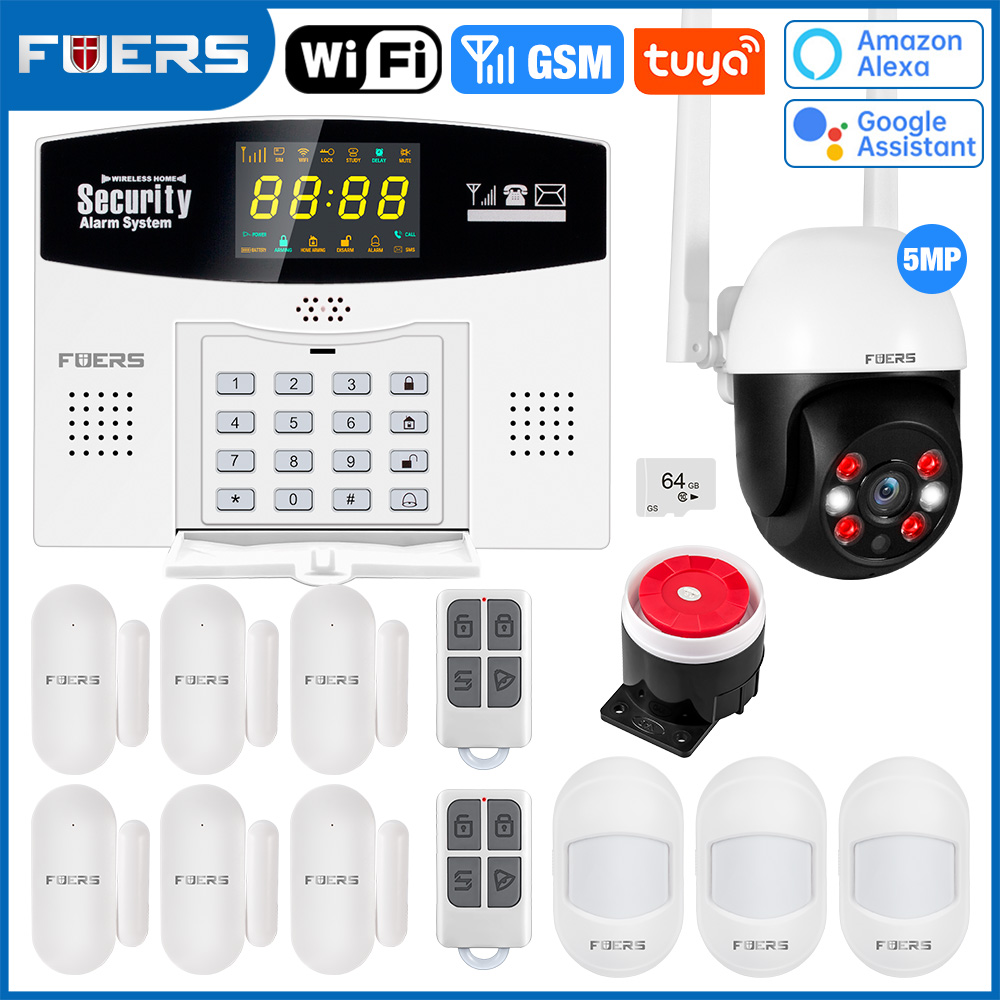 Fuers Tuya نظام إنذار ذكي عدة  - مراجعة Home Security Number وسعره