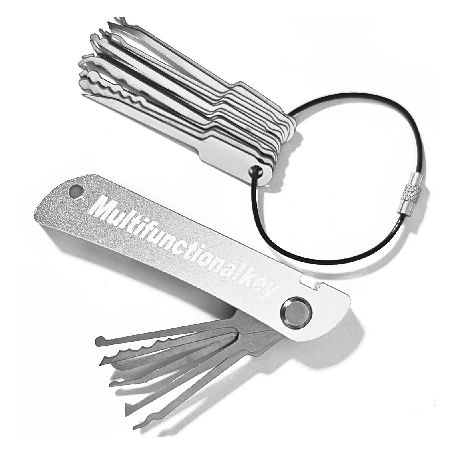 21 قطعة قفل مدمج اختيار مجموعة - مراجعة Lock Picking Set وسعره