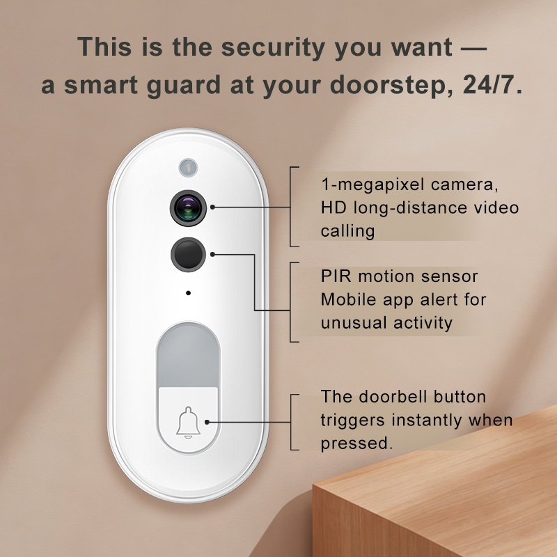 جرس باب ذكي لاسلكي من تويا مع  - مراجعة Home Security Monitoring Service وسعره