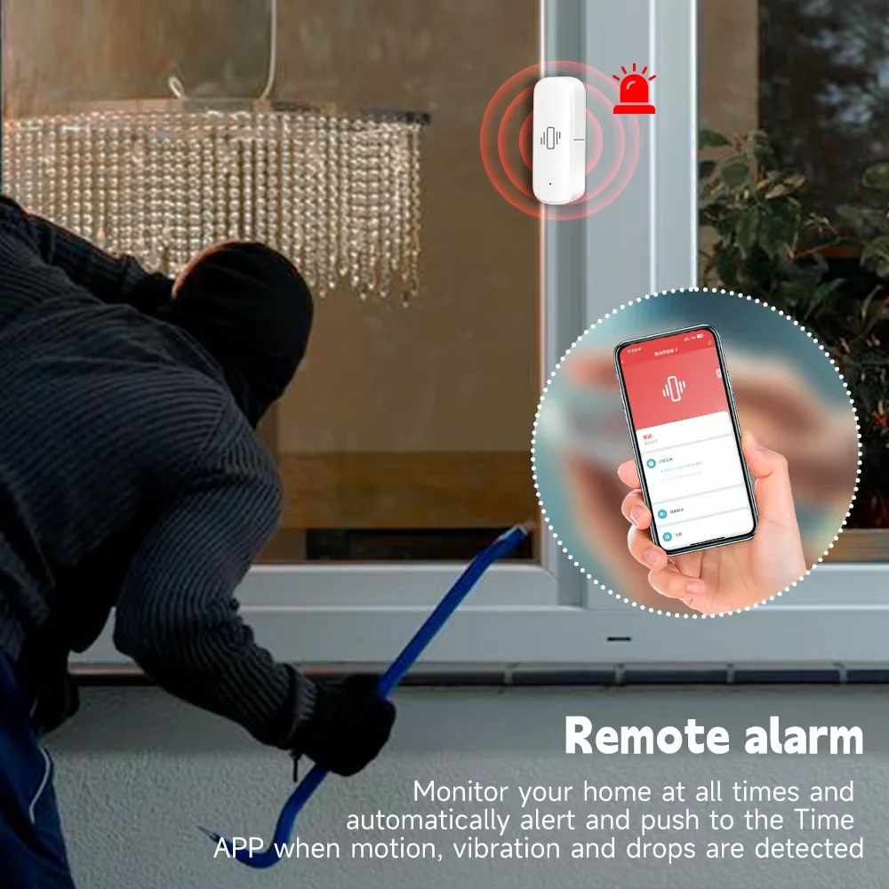 الذكية زيجبي الاهتزاز الاستشعا - مراجعة Home Security Technology وسعره