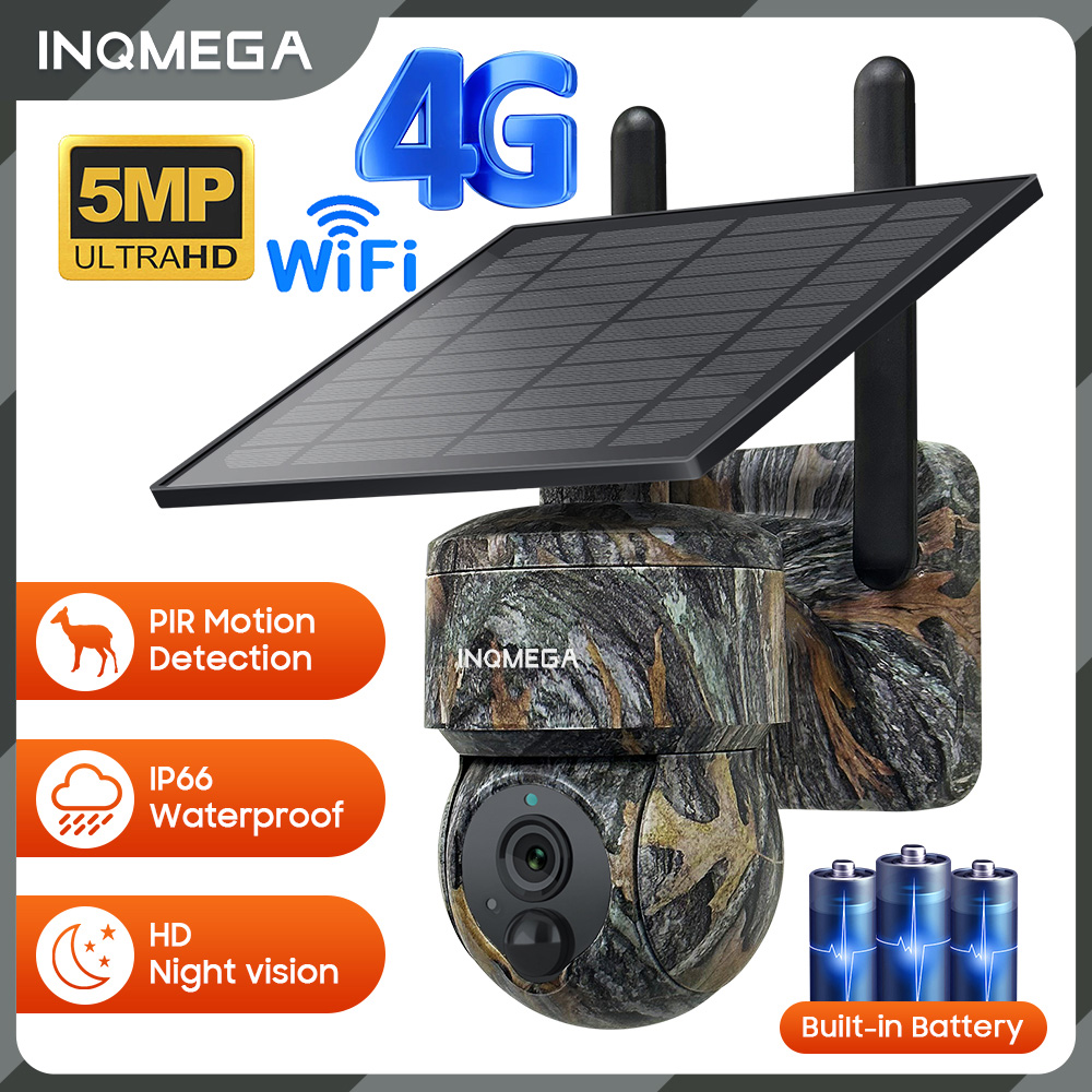INQMEGA 5MP 4G / WIFI كاميرا أ - مراجعة Home Security Panel وسعره