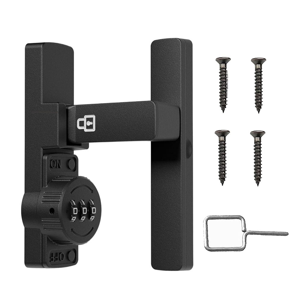 قفل باب الحظيرة الآمن مكون من  - مراجعة Home Security Door وسعره
