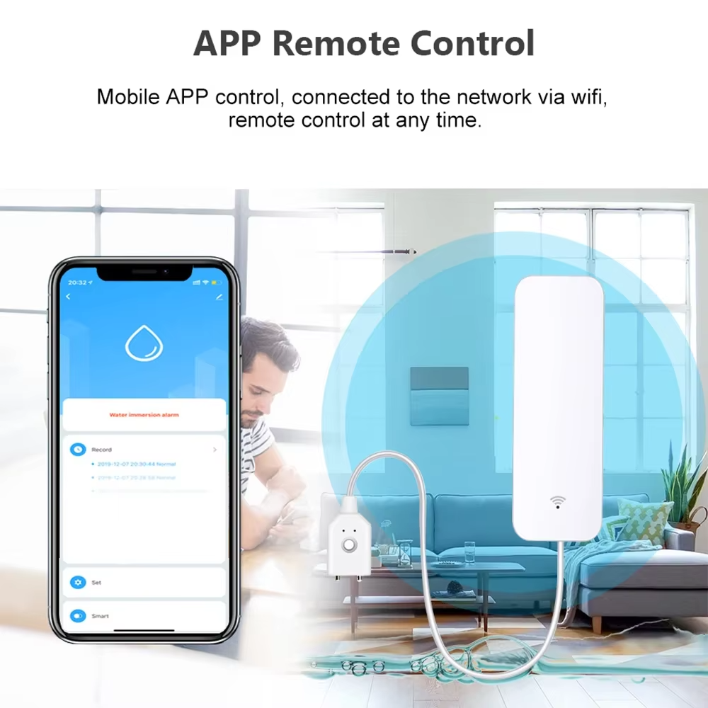 جهاز استشعار تسرب المياه بتقني - مراجعة Home Security Technology وسعره