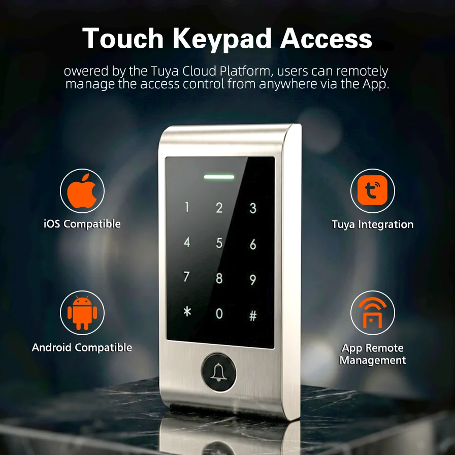 نظام تحكم عن بعد متقدم عبر واي - مراجعة Home Security Door وسعره