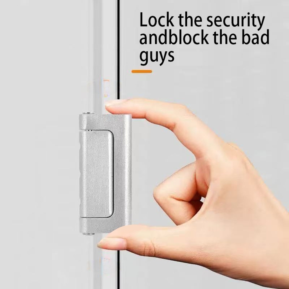قفل باب مضاد للسرقة من سبائك ا - مراجعة Home Security Door وسعره