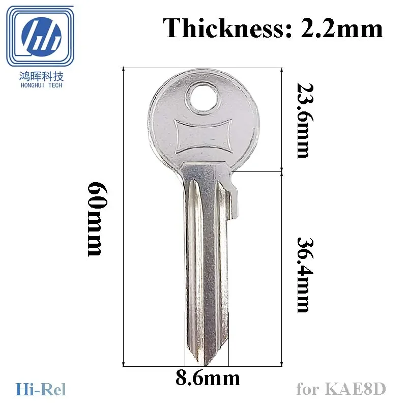 5-100 قطعة من مفاتيح كال KAE8D - مراجعة Home Security Door وسعره