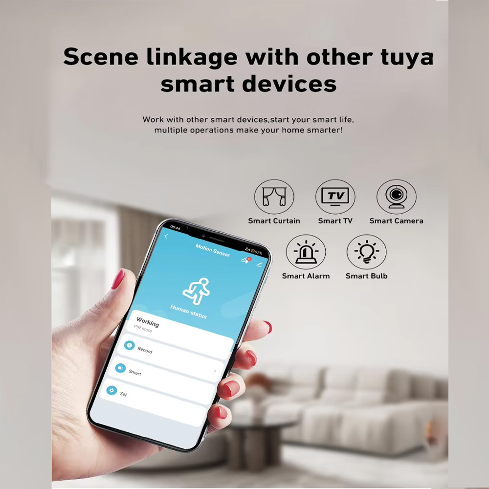 مستشعر حركة ذكي بتقنية PIR وWi - مراجعة Home Security Technology وسعره