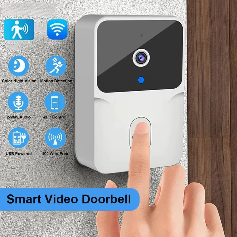 جرس باب ذكي لاسلكي مع كاميرا ف - مراجعة Home Security Monitoring Service وسعره