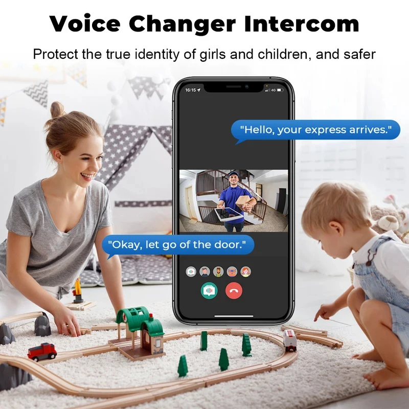 جرس باب ذكي لاسلكي مع كاميرا ف - مراجعة Home Security Monitoring Service وسعره