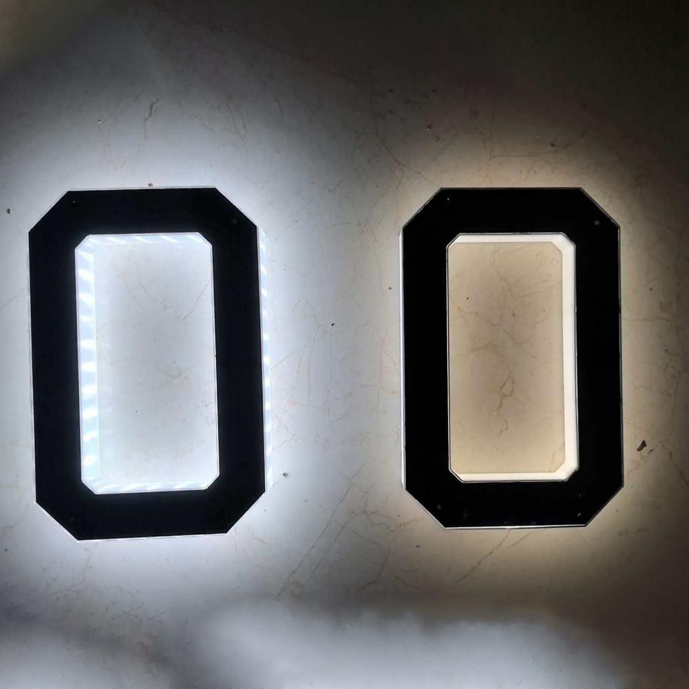 لافتة رقم المنزل تعمل بالطاقة  - مراجعة Home Security Number وسعره