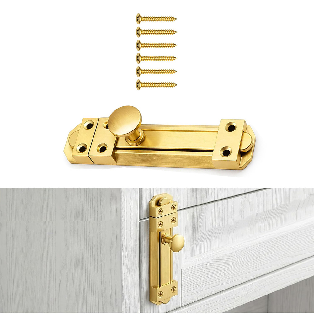 قفل باب منزلق من النحاس الصلب  - مراجعة Home Security Door وسعره