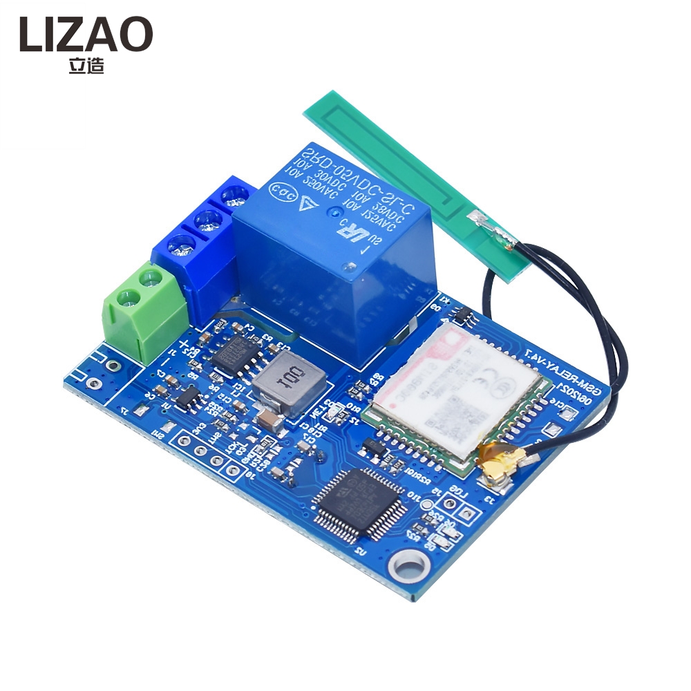 وحدة تحكم LIZAO بقناتين GSM SM - مراجعة Home Security Using Gsm وسعره