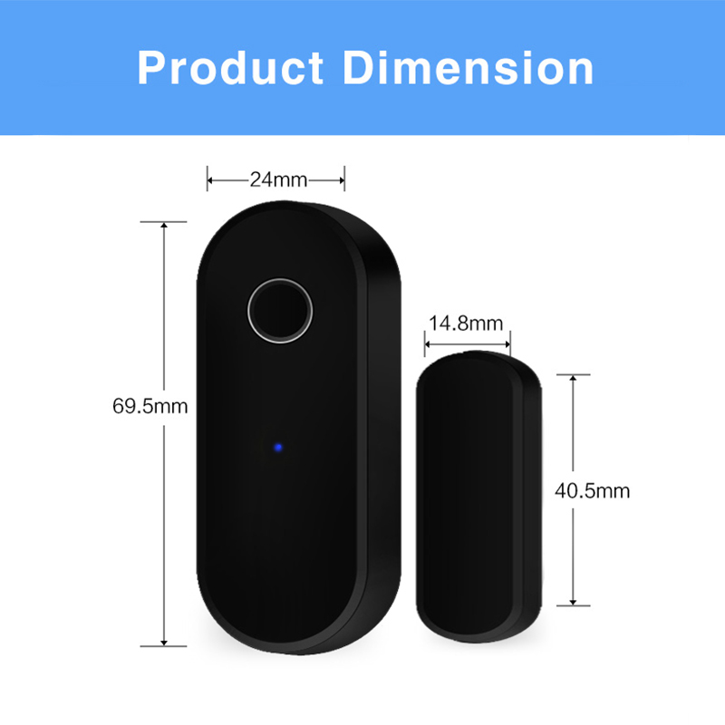 Tuya Smart Zigbee مستشعر الباب - مراجعة Home Security Technology وسعره
