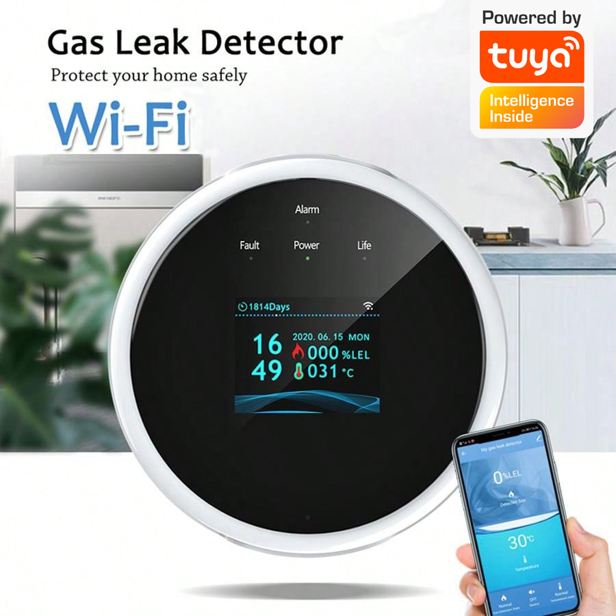 جهاز استشعار إنذار الغاز بتقني - مراجعة Home Security Technology وسعره