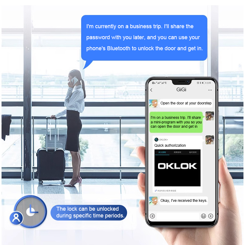 قفل ذكي بتصميم معلق، صندوق تخز - مراجعة Home Security Door وسعره