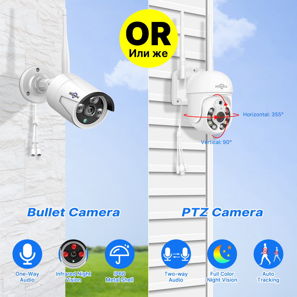 نظام كاميرات مراقبة Hiseeu بدق - مراجعة Home Security Panel وسعره