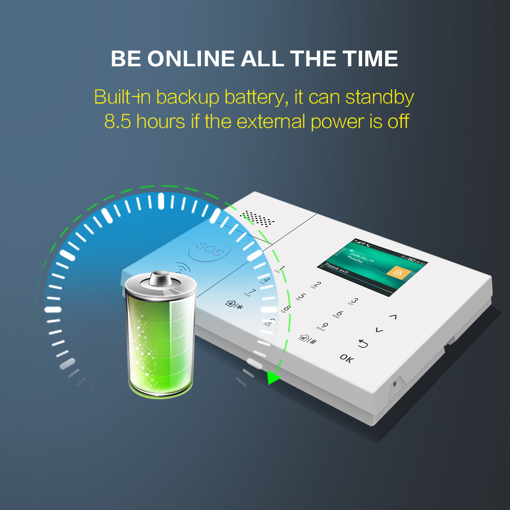 أفضل المبيعات نظام أمان إنذار  - مراجعة Home Security Using Gsm وسعره