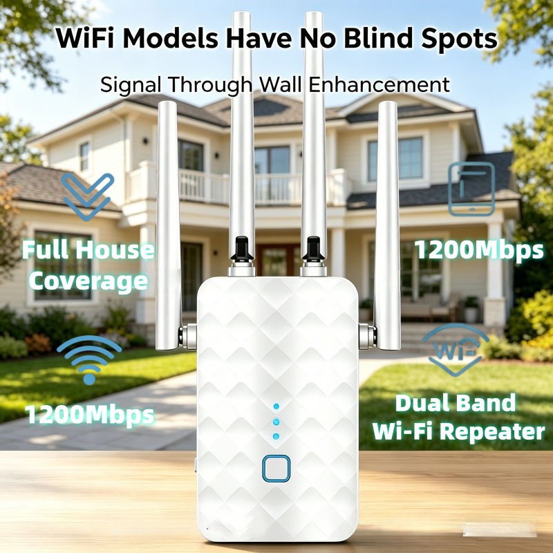 مقوي إشارة واي فاي لاسلكي بسرع - مراجعة Home Security No Wifi وسعره