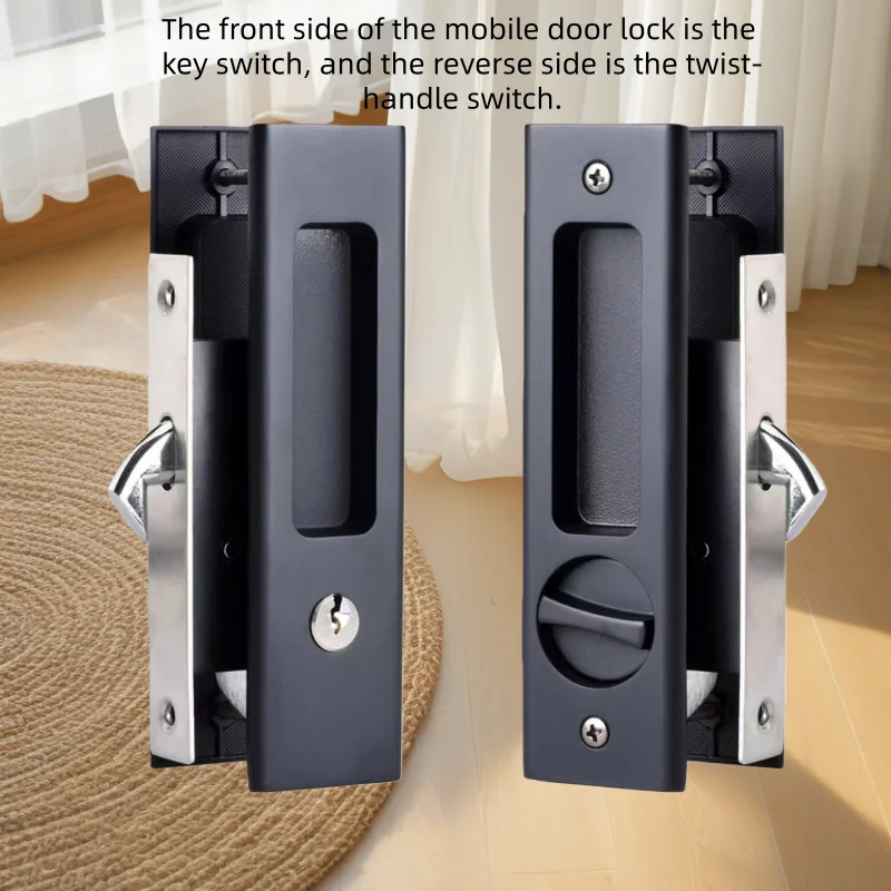 قفل الباب المنزلق قفل الباب ال - مراجعة Home Security Door وسعره