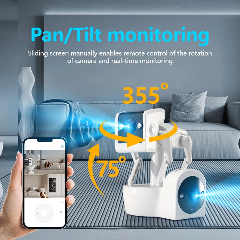 كاميرا روبوت على شكل كلب بدقة  - مراجعة Home Security Robot Dog وسعره