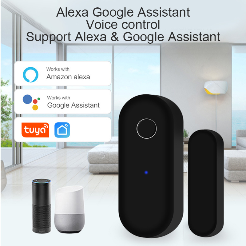 Tuya WiFi Door Open Close Dete - مراجعة Home Security Technology وسعره