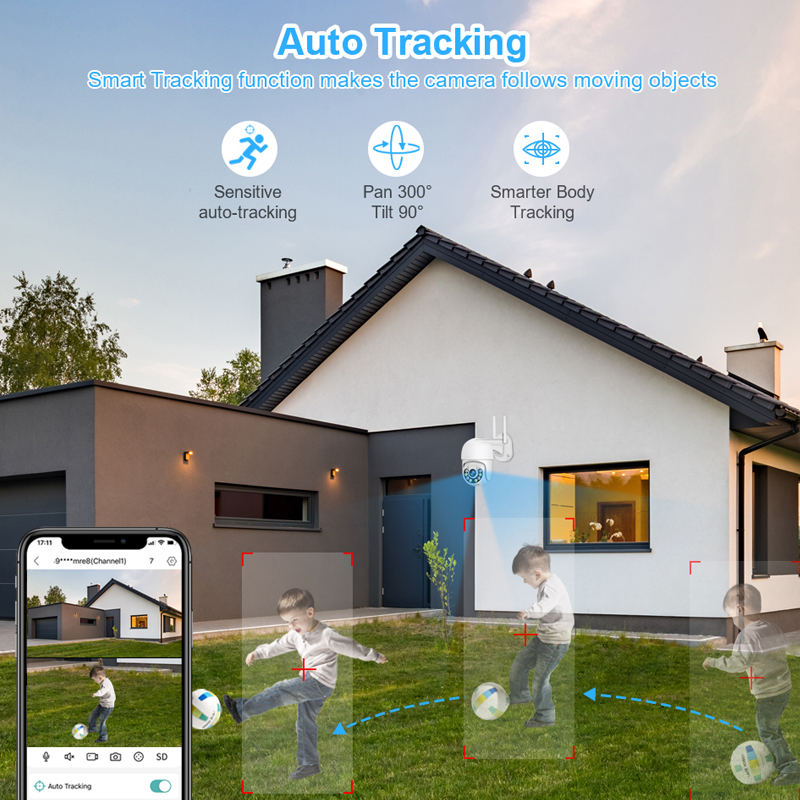 نظام كاميرا مراقبة لاسلكية سما - مراجعة Home Security Monitoring Service وسعره