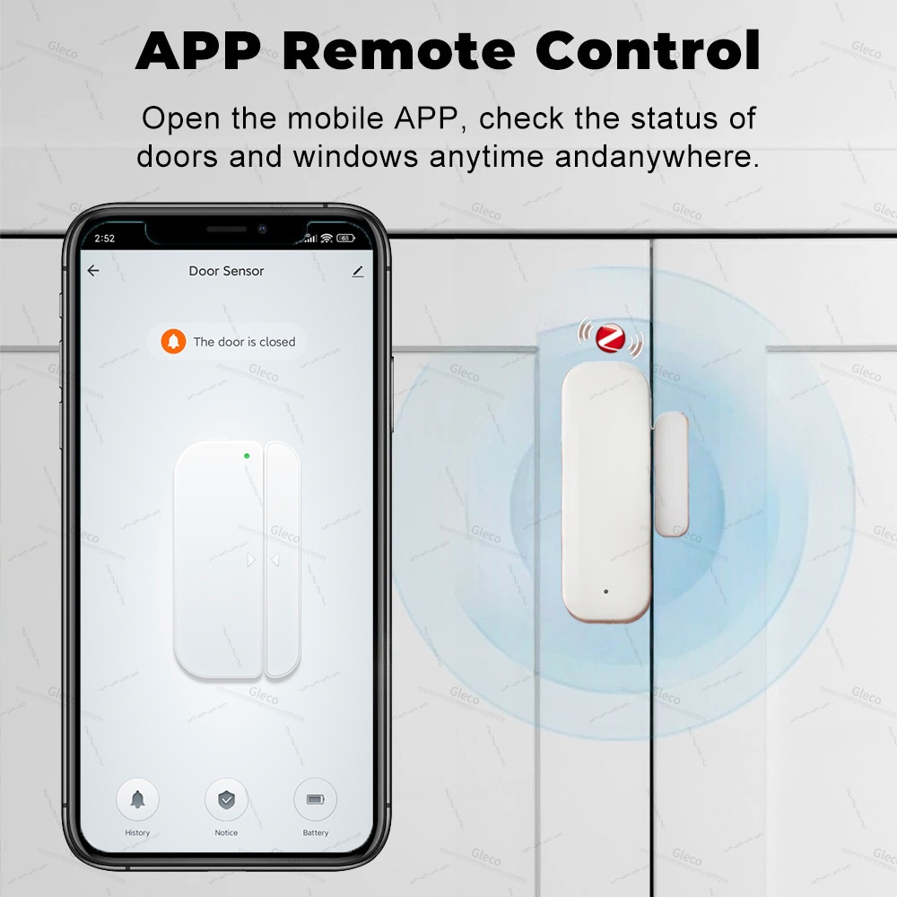 Tuya Zigbee مستشعر نافذة الباب - مراجعة Home Security Technology وسعره