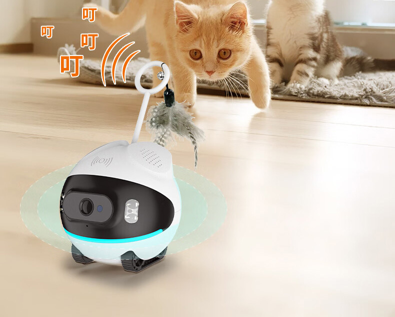 كاميرا روبوت ذكية لرعاية الحيو - مراجعة Home Security Robot Dog وسعره